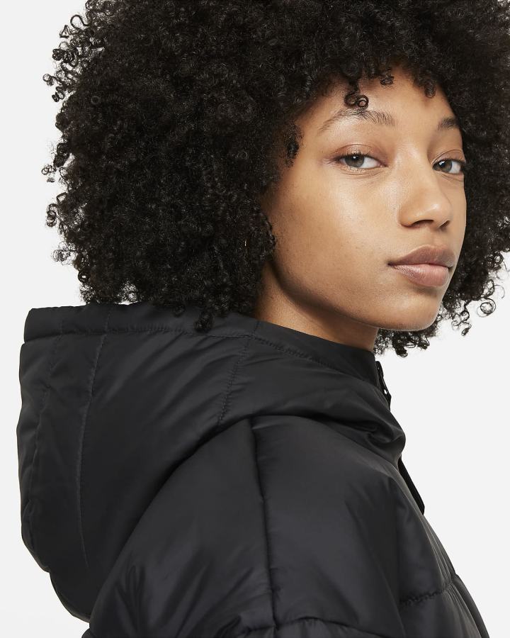 Chaquetas Nike Sportswear Therma-FIT Repel (Plus Size) Mujer Negras Blancas | FKWEJ-1608