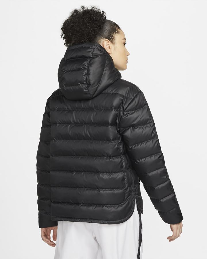 Chaquetas Nike Sportswear Therma-FIT Repel Windrunner Mujer Negras Blancas | SBICF-0238