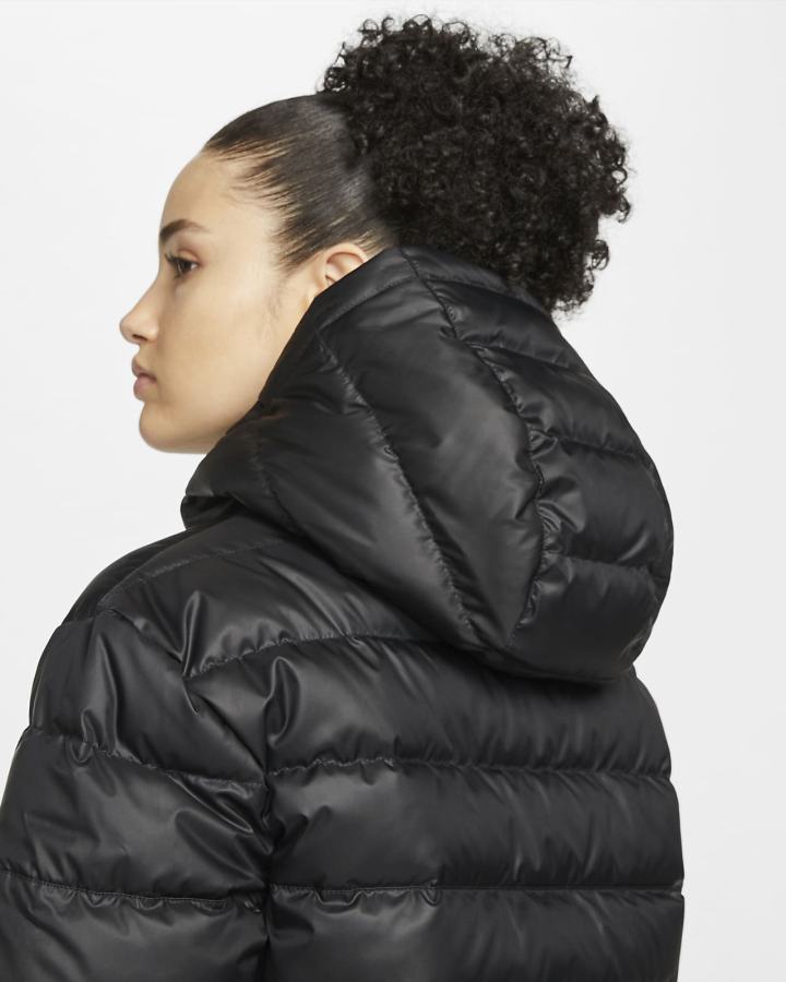 Chaquetas Nike Sportswear Therma-FIT Repel Windrunner Mujer Negras Blancas | SBICF-0238