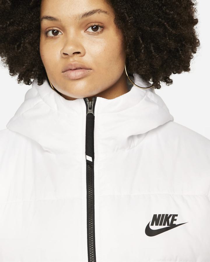 Chaquetas Nike Sportswear Therma-FIT Repel (Plus Size) Mujer Blancas Negras | TYUGL-2176