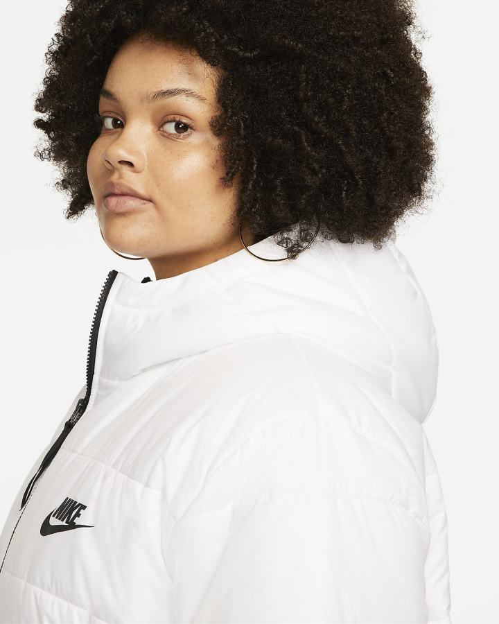 Chaquetas Nike Sportswear Therma-FIT Repel (Plus Size) Mujer Blancas Negras | TYUGL-2176