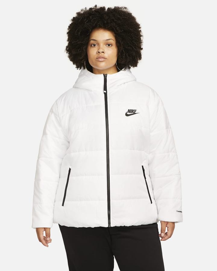 Chaquetas Nike Sportswear Therma-FIT Repel (Plus Size) Mujer Blancas Negras | TYUGL-2176