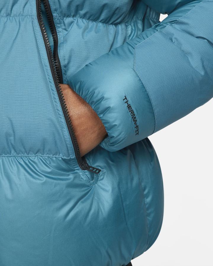 Chaquetas Nike Sportswear Therma-FIT Repel Puffer Hombre Azules Negras | XMTYI-8714