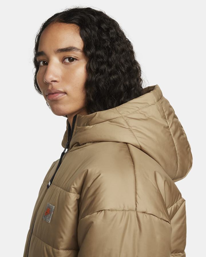 Chaquetas Nike Sportswear Therma-FIT Repel Synthetic-Fill Hooded Mujer Naranjas | ZRBGJ-1973
