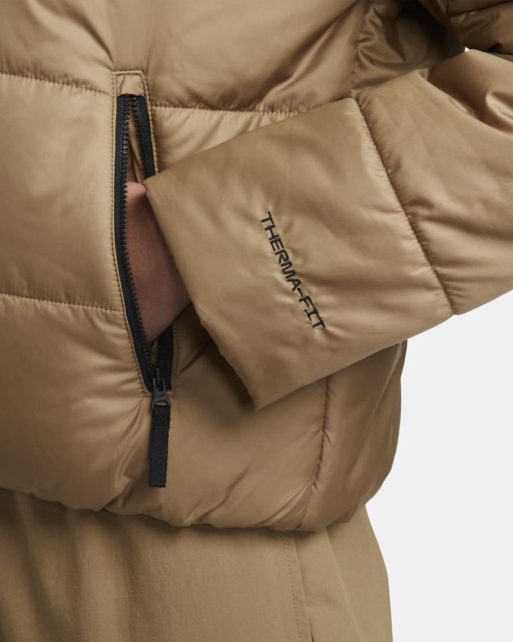 Chaquetas Nike Sportswear Therma-FIT Repel Synthetic-Fill Hooded Mujer Naranjas | ZRBGJ-1973