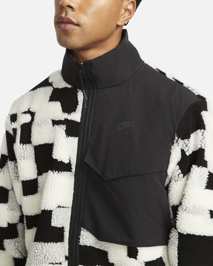 Chaquetas Nike Sportswear Therma-FIT Tech Pack Engineered Fleece Hombre Negras | AMDPT-0358