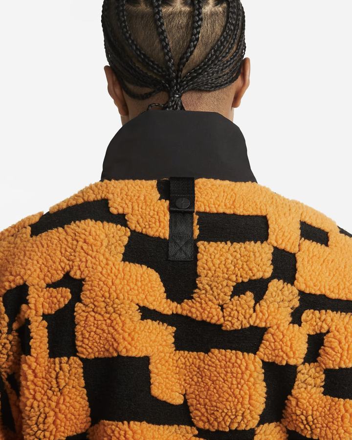 Chaquetas Nike Sportswear Therma-FIT Tech Pack Engineered Fleece Hombre Negras Amarillo Oscuro Negras | VLSKX-7632