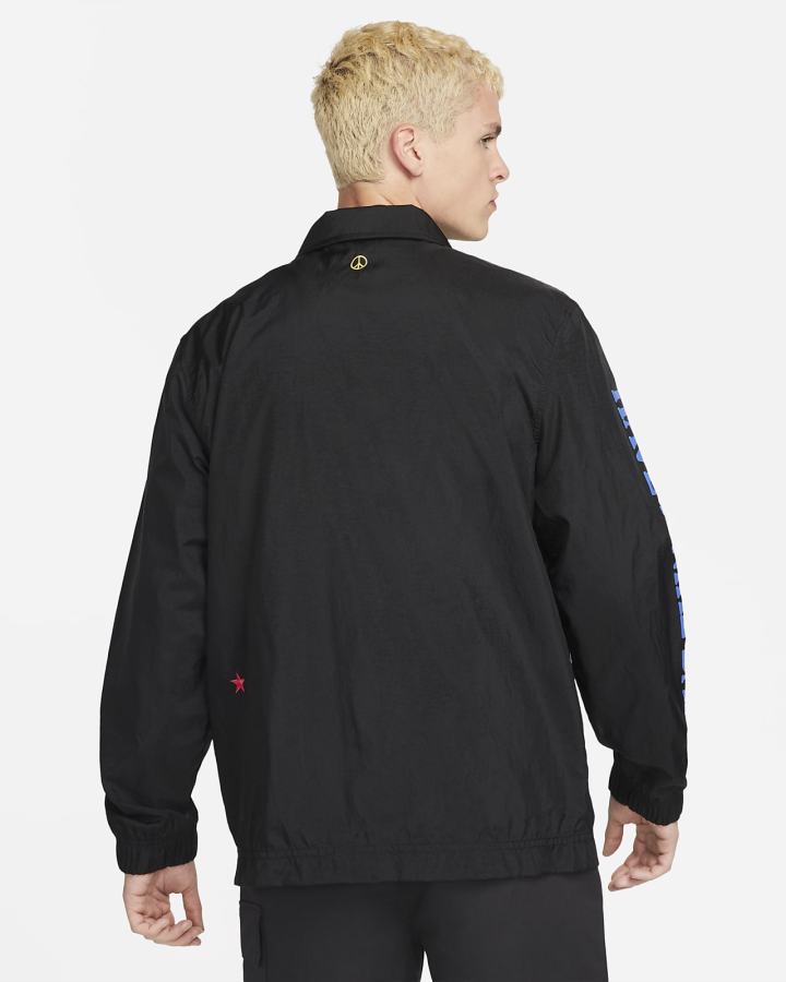 Chaquetas Nike Sportswear Unlined Coaches Hombre Negras Turquesa | JPEKM-2785