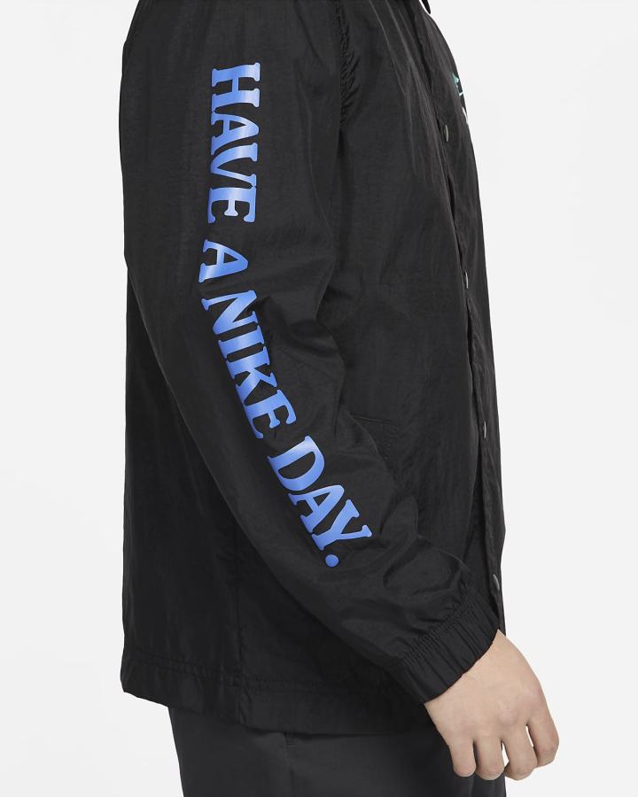 Chaquetas Nike Sportswear Unlined Coaches Hombre Negras Turquesa | JPEKM-2785