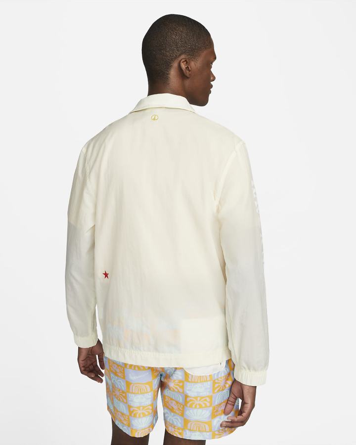 Chaquetas Nike Sportswear Unlined Coaches Hombre Amarillo | UTYOF-8034