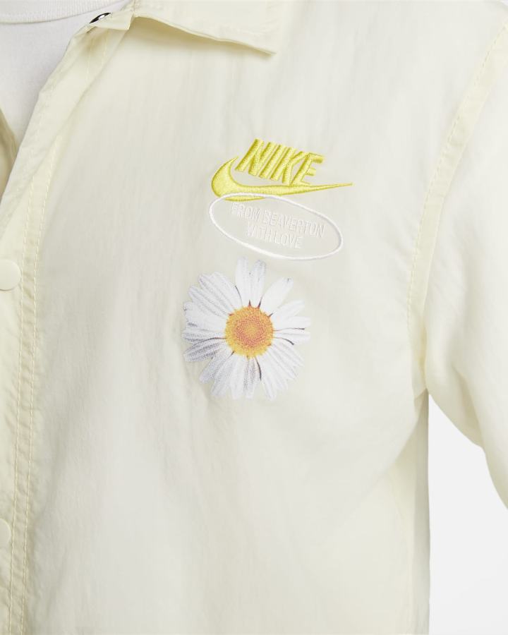 Chaquetas Nike Sportswear Unlined Coaches Hombre Amarillo | UTYOF-8034