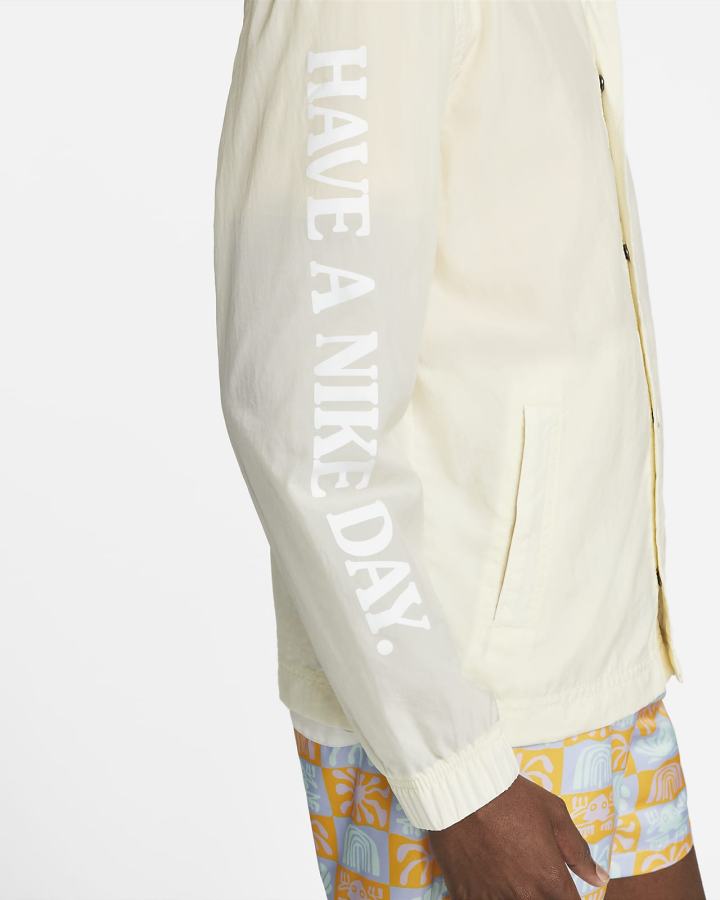 Chaquetas Nike Sportswear Unlined Coaches Hombre Amarillo | UTYOF-8034