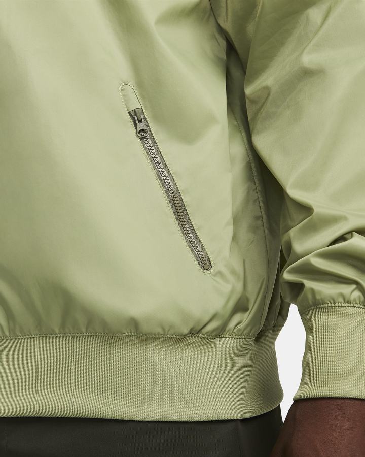 Chaquetas Nike Sportswear Windrunner Hooded Hombre Verde Oliva | DIQBY-5168
