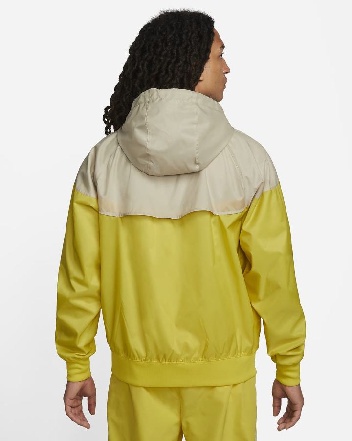 Chaquetas Nike Sportswear Windrunner Hooded Hombre Amarillo | HVWXL-0542