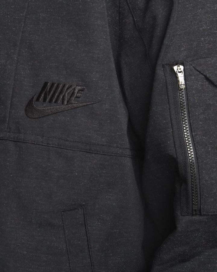 Chaquetas Nike Sportswear Woven Bomber Hombre Negras | GUZLD-0358