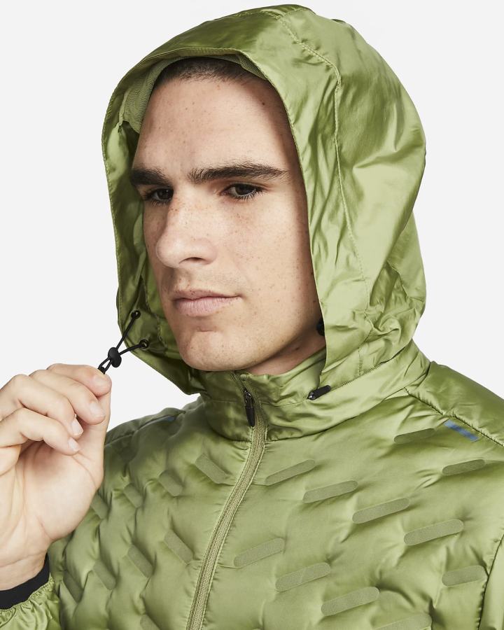 Chaquetas Nike Therma-FIT ADV Repel Down-Fill Running Hombre Verde | AYKCW-6590