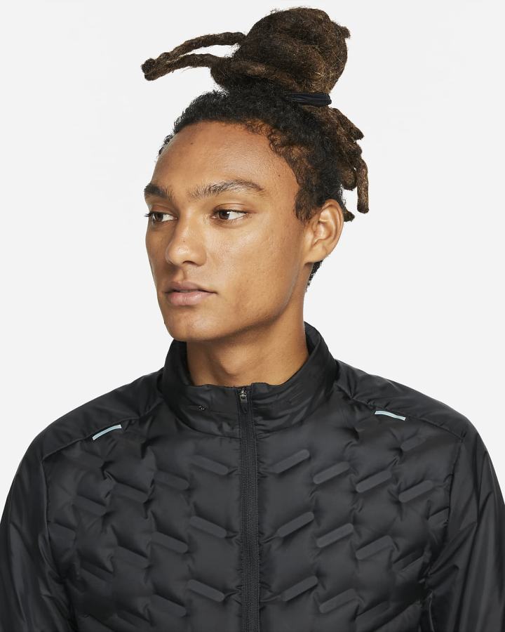Chaquetas Nike Therma-FIT ADV Repel Down-Fill Running Hombre Negras | WOPET-5321
