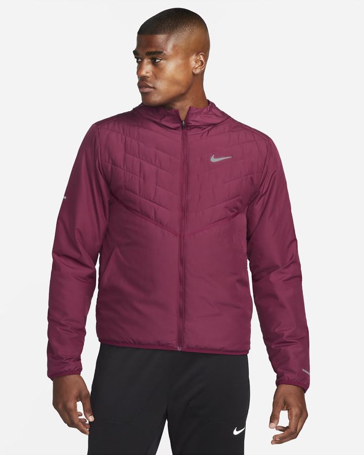 Chaquetas Nike Therma-FIT Repel Synthetic-Fill Running Hombre Burdeos | HIQRN-4965
