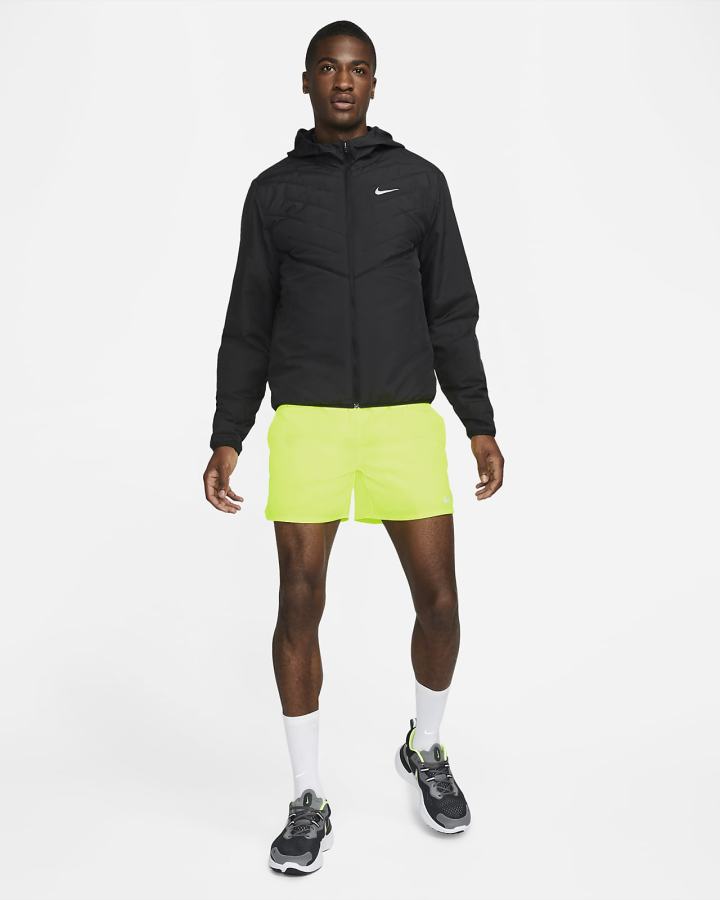 Chaquetas Nike Therma-FIT Repel Synthetic-Fill Running Hombre Negras | IONRV-9671