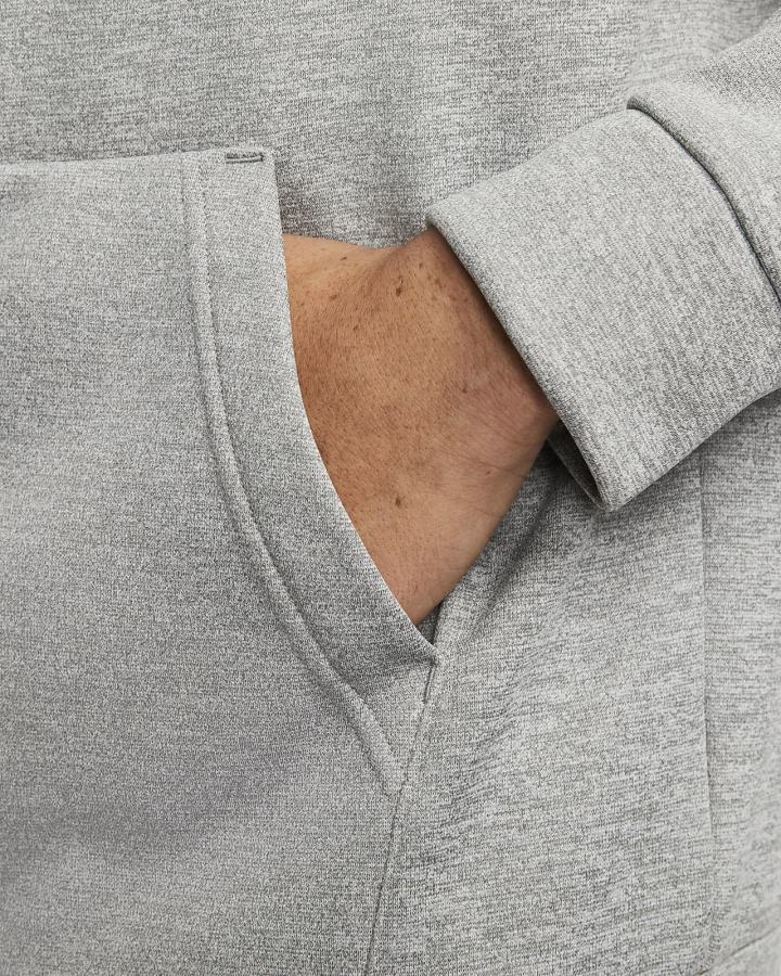 Chaquetas Nike Therma-FIT Training Full-Zip Bomber Hombre Gris Oscuro Negras | XGLFI-1780