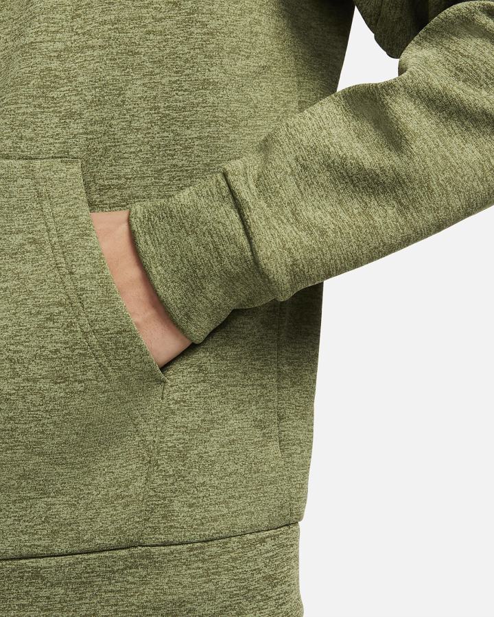 Chaquetas Nike Therma-FIT Training Full-Zip Bomber Hombre Verde Negras | ZKROD-1690