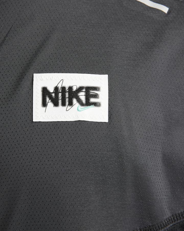 Chaquetas Nike Windrunner D.Y.E. Running Hombre Negras Gris | QRMHT-9835