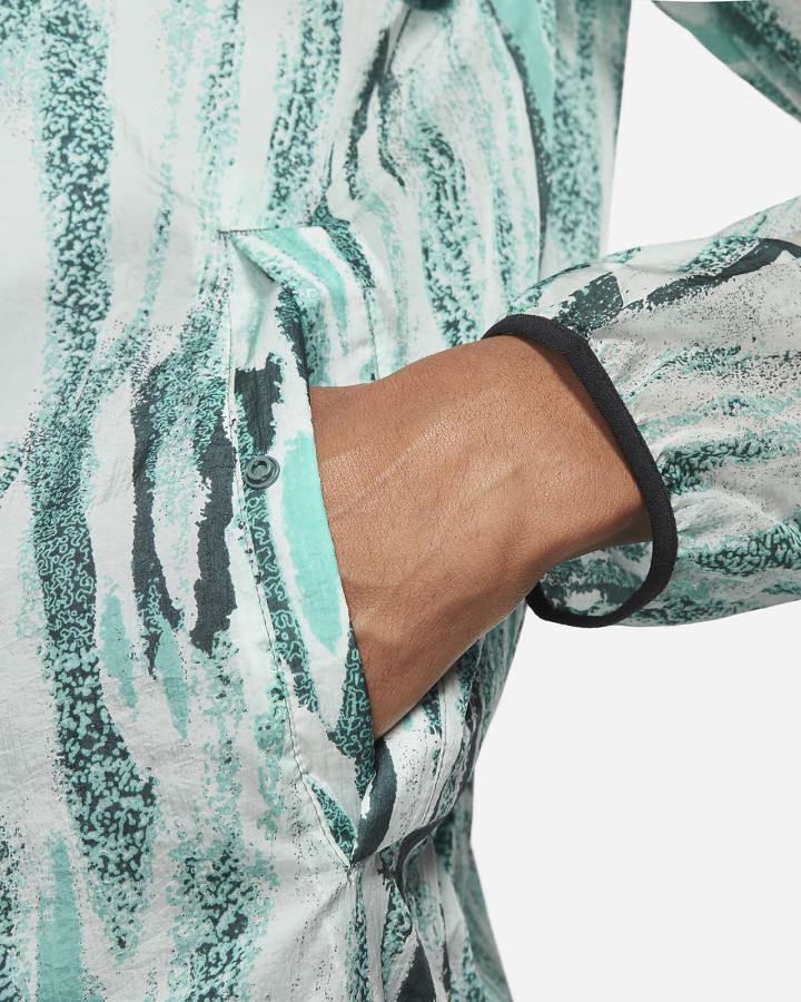 Chaquetas Nike Windrunner Wild Run Printed Running Hombre Negras | LZKBF-0781