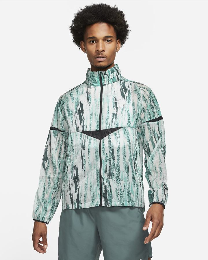 Chaquetas Nike Windrunner Wild Run Printed Running Hombre Negras | LZKBF-0781