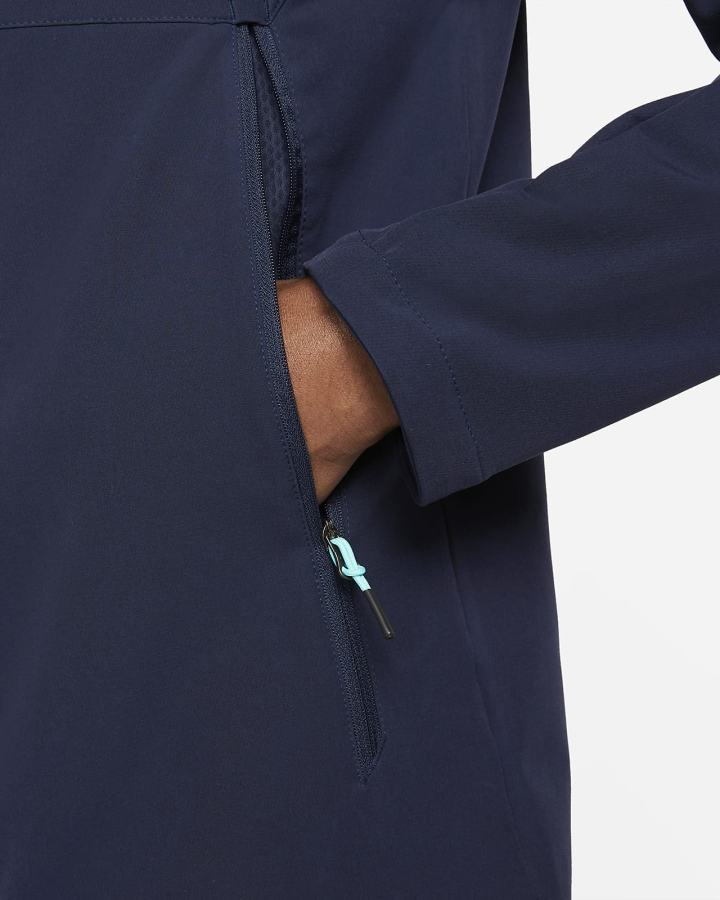 Chaquetas Nike Winterized Woven Training Hombre Obsidian Turquesa Negras | CUIJL-3710