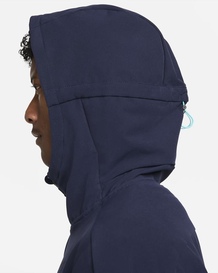 Chaquetas Nike Winterized Woven Training Hombre Obsidian Turquesa Negras | CUIJL-3710