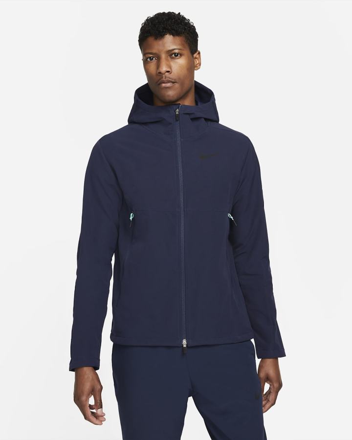 Chaquetas Nike Winterized Woven Training Hombre Obsidian Turquesa Negras | CUIJL-3710