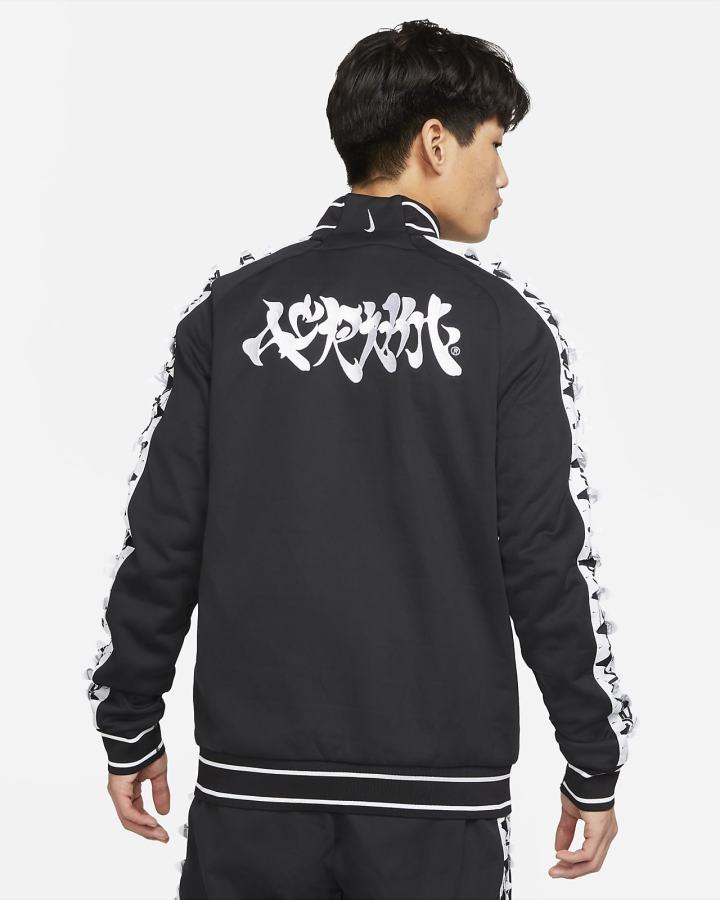Chaquetas Nike x ACRONYM® Therma-FIT Knit Hombre Negras Blancas | WRKHV-4152