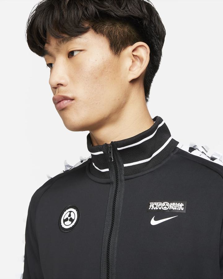 Chaquetas Nike x ACRONYM® Therma-FIT Knit Hombre Negras Blancas | WRKHV-4152