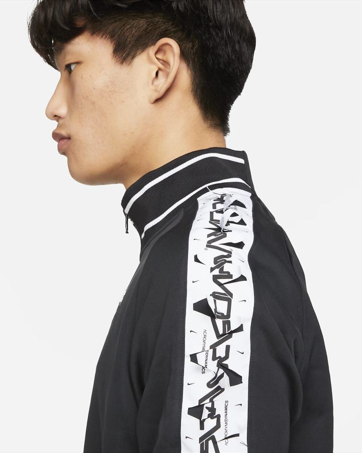 Chaquetas Nike x ACRONYM® Therma-FIT Knit Hombre Negras Blancas | WRKHV-4152