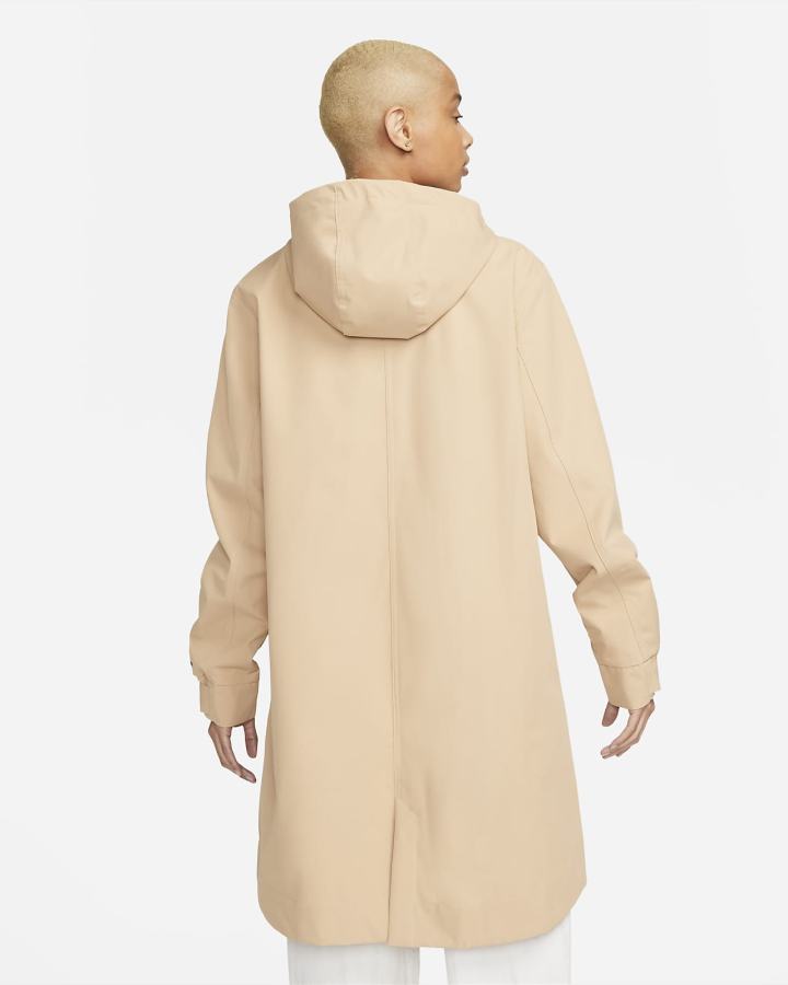 Chaquetas Parka Nike Sportswear Essential Storm-FIT Woven (Plus Size) Mujer Blancas | RVXOJ-5628