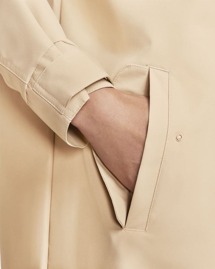 Chaquetas Parka Nike Sportswear Essential Storm-FIT Woven (Plus Size) Mujer Blancas | RVXOJ-5628