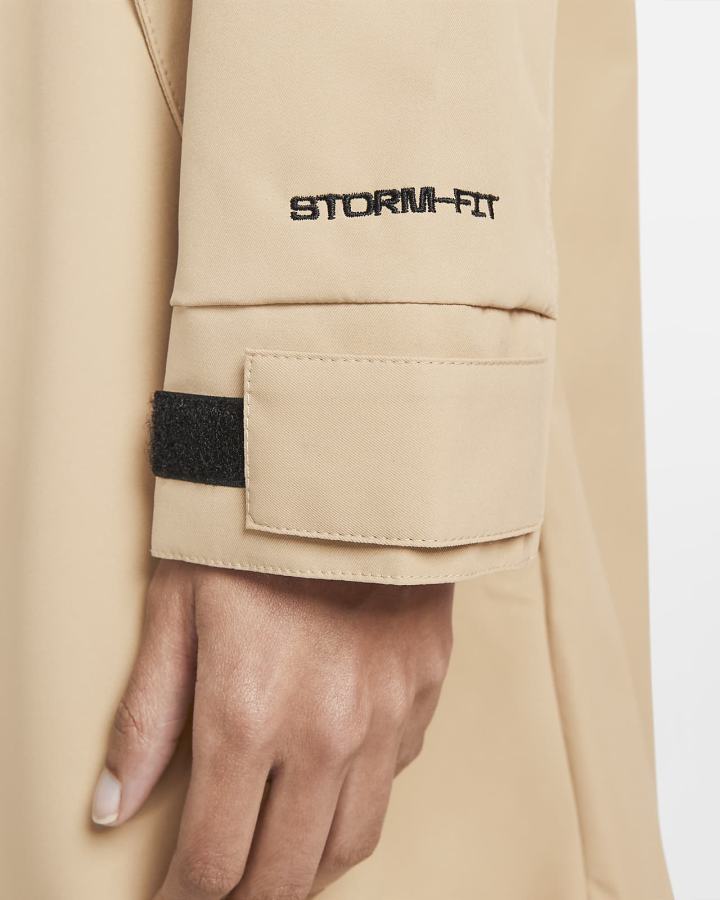 Chaquetas Parka Nike Sportswear Essential Storm-FIT Woven (Plus Size) Mujer Blancas | RVXOJ-5628