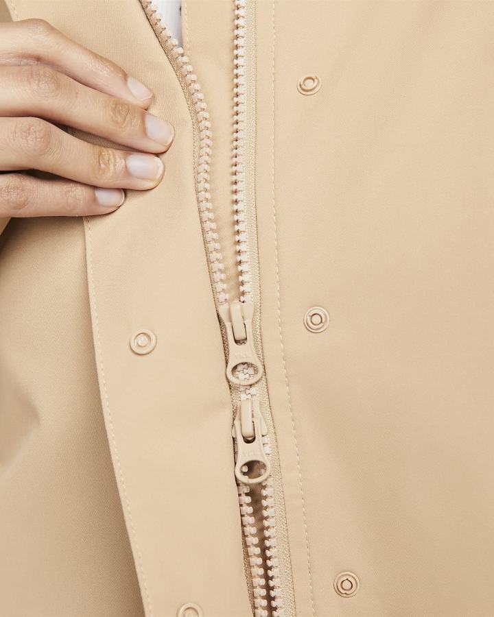 Chaquetas Parka Nike Sportswear Essential Storm-FIT Woven (Plus Size) Mujer Blancas | RVXOJ-5628
