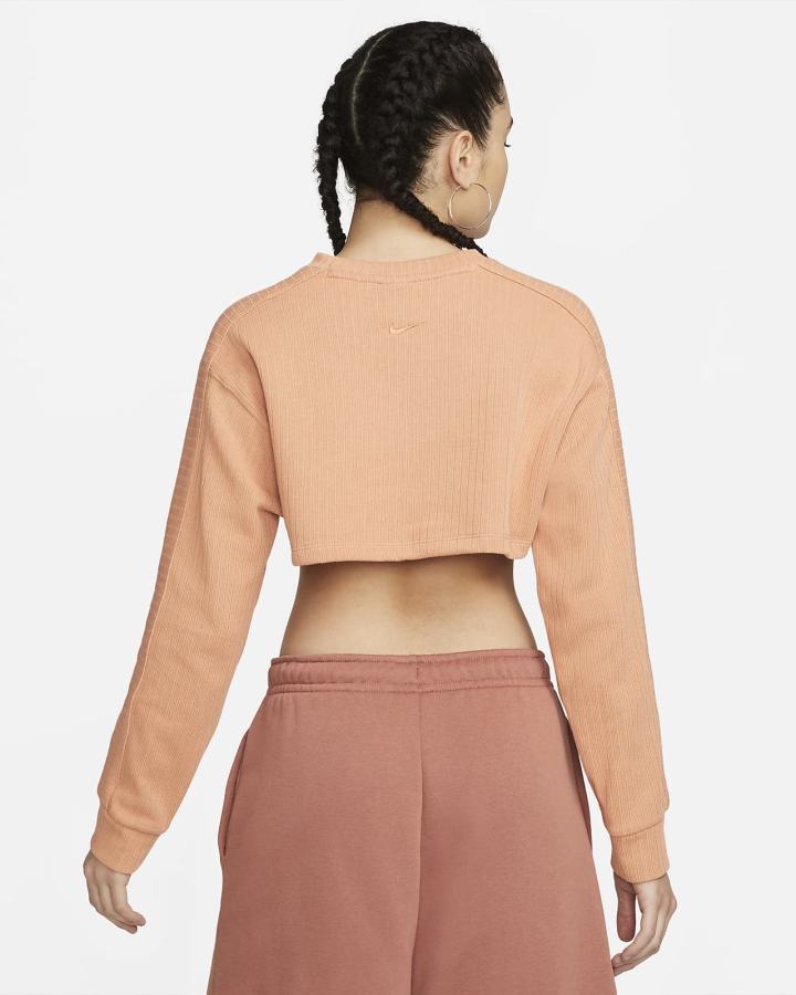 Crop Top Nike Sportswear Top Mujer Marrones Claro | DFYTU-0624