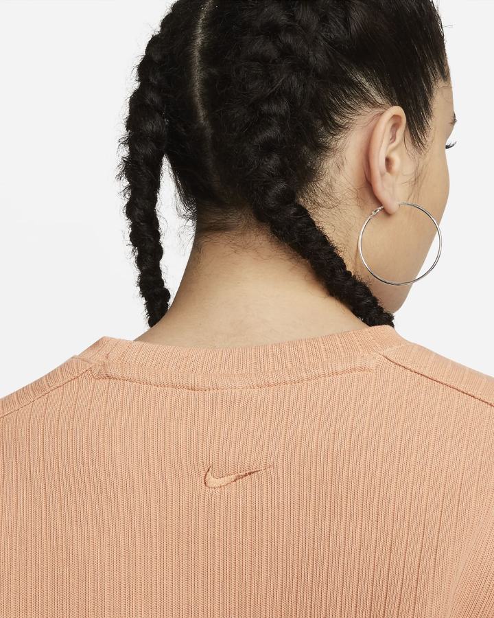 Crop Top Nike Sportswear Top Mujer Marrones Claro | DFYTU-0624