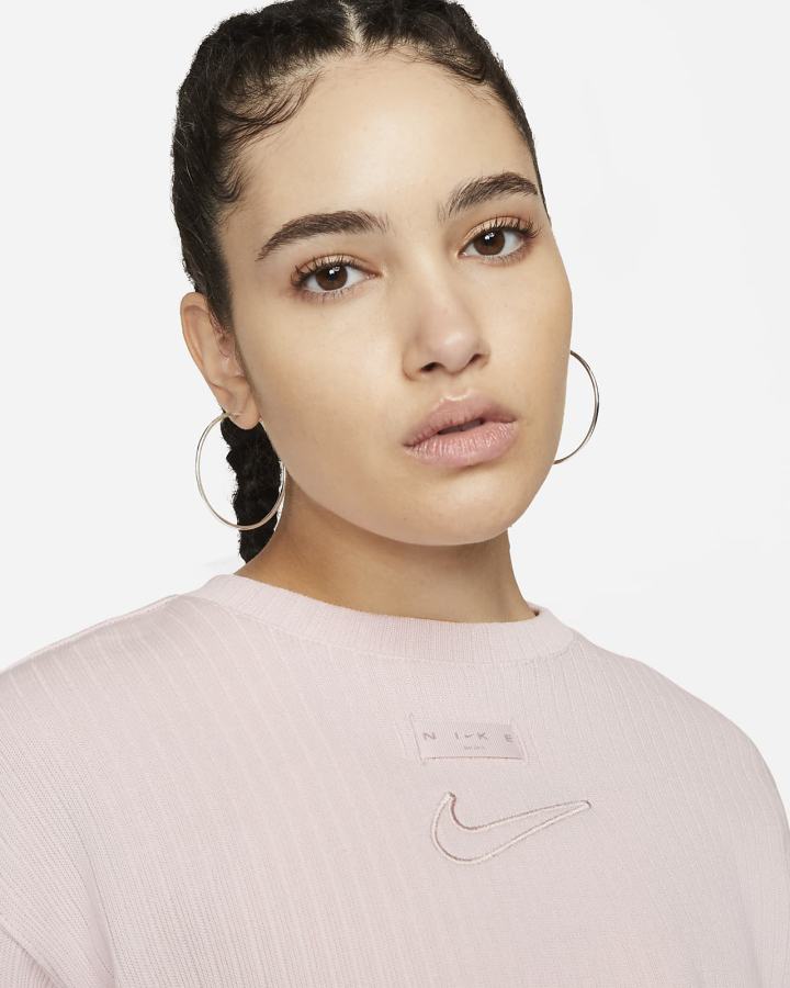 Crop Top Nike Sportswear Top Mujer Rosas | ITGPH-5672