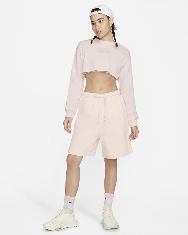 Crop Top Nike Sportswear Top Mujer Rosas | ITGPH-5672