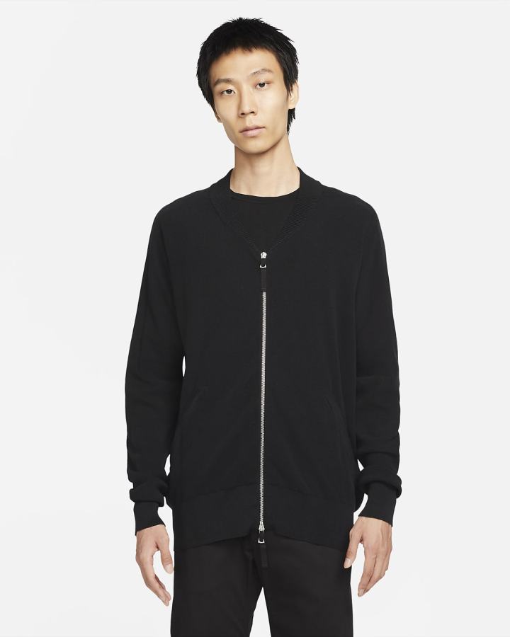 Cárdigan Nike ESC Full-Zip Utility Cardigan Hombre Negras | PQNZK-8695