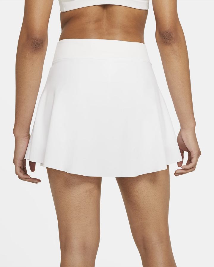 Falda Nike Club Regular Tennis Mujer Blancas | HYPIL-8056