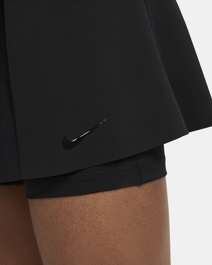 Falda Nike Club Regular Tennis Mujer Negras | JHOLR-3789