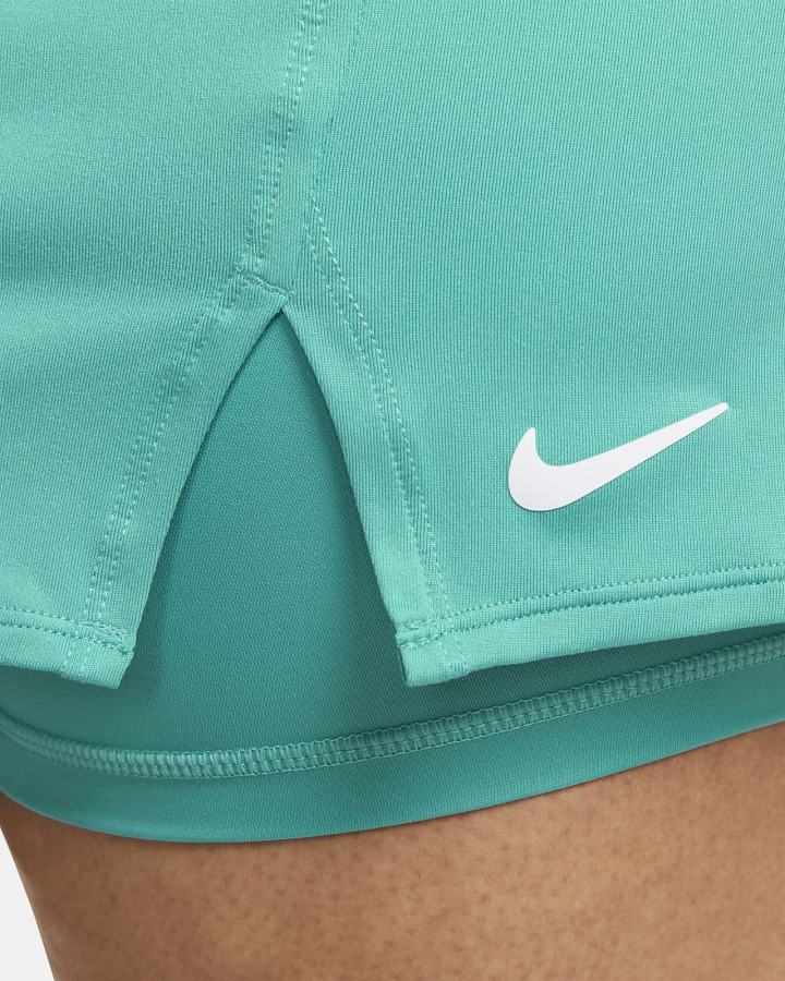 Falda Nike Court Dri-FIT Victory Tennis Mujer Turquesa Blancas | QZSWH-4910