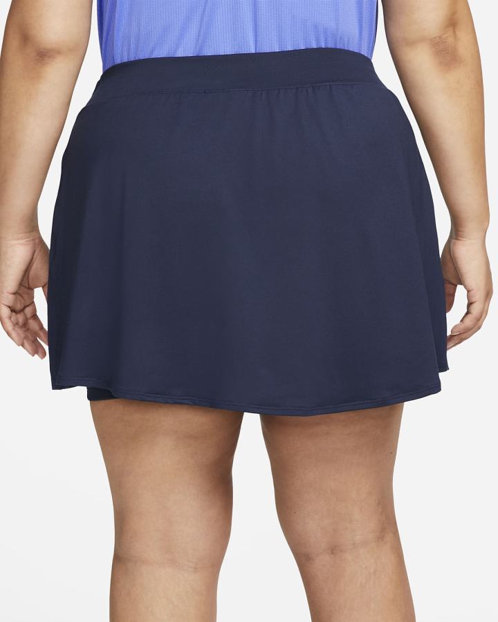 Falda Nike Court Dri-FIT Victory Tennis Mujer Obsidian Blancas | WDMNK-1708