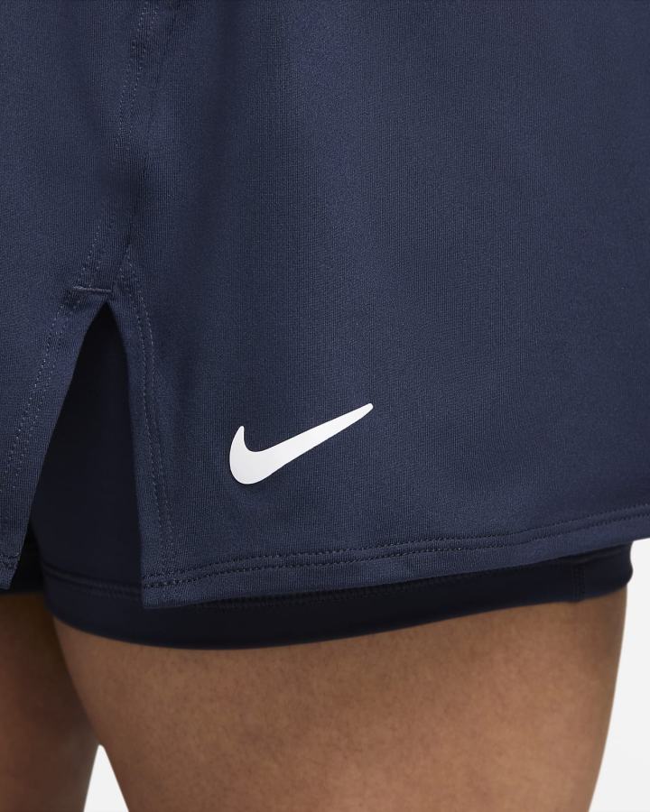Falda Nike Court Dri-FIT Victory Tennis Mujer Obsidian Blancas | WDMNK-1708