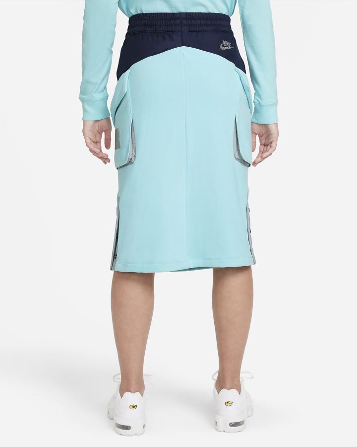 Falda Nike Sportswear Kids Niña Azules Gris Claro | OGKNL-7534
