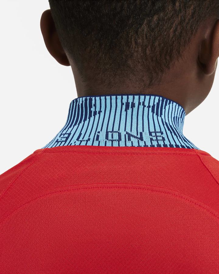 Jersey Nike England 2022/23 Stadium Away Kids Dri-FIT Soccer Niño Rojas Azules | HIOPC-2917